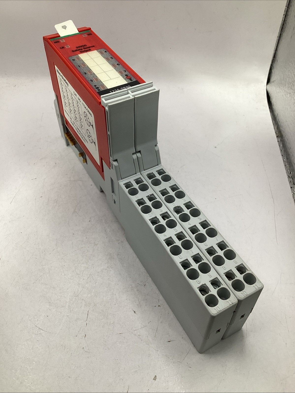 Allen Bradley Output Module with Base 1734-OB8S USED