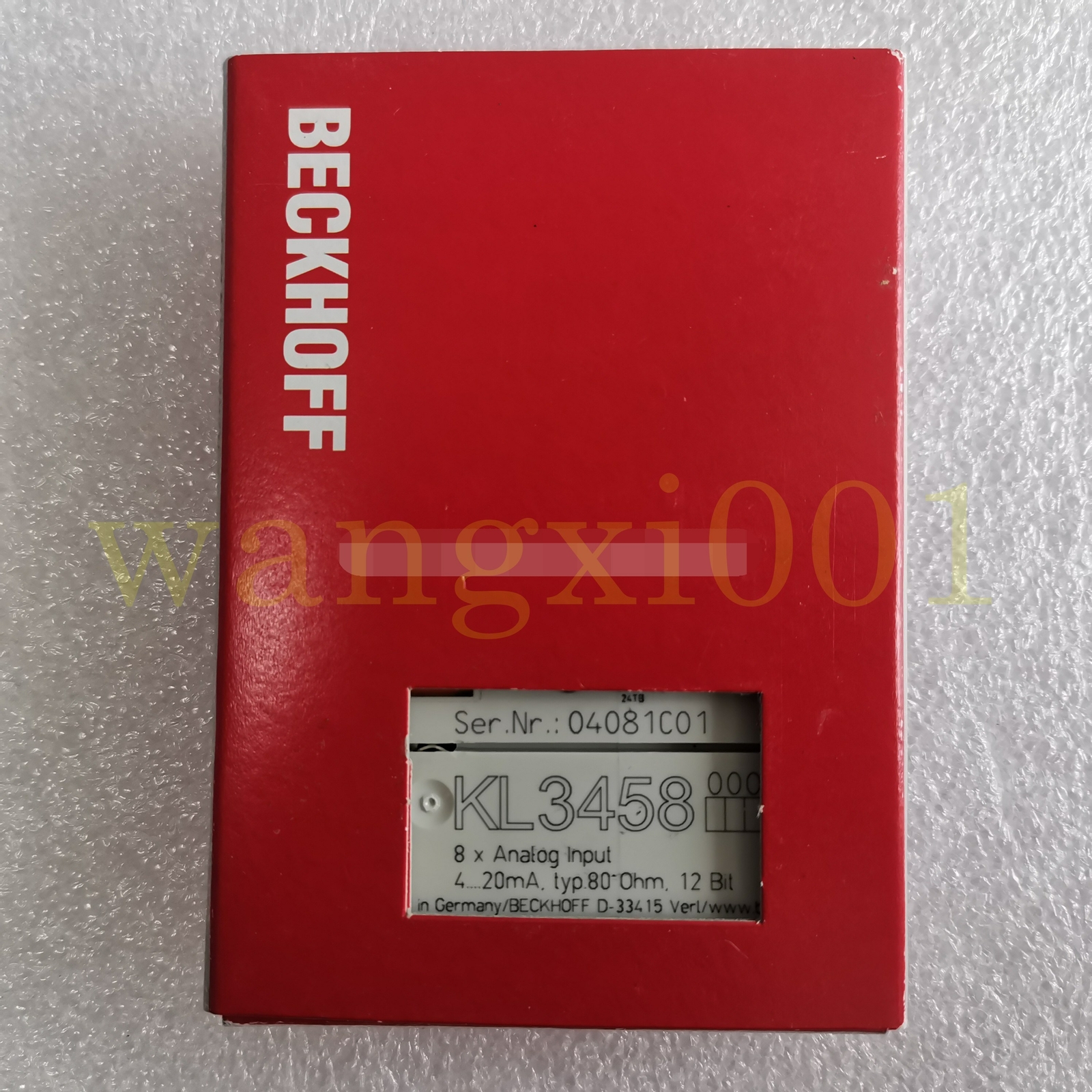1pcs NEW BECKHOFF KL3458 PLC module Brand new unused DHL Fast delivery