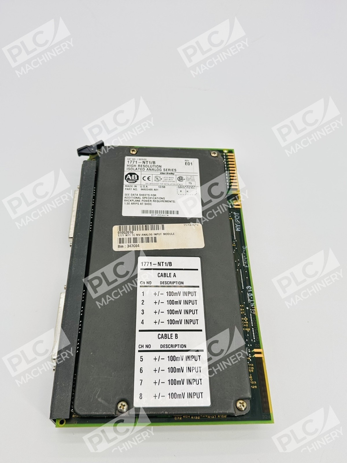 Allen Bradley 1771-NT1 Series B High Resolution Isolated Analog Series Module