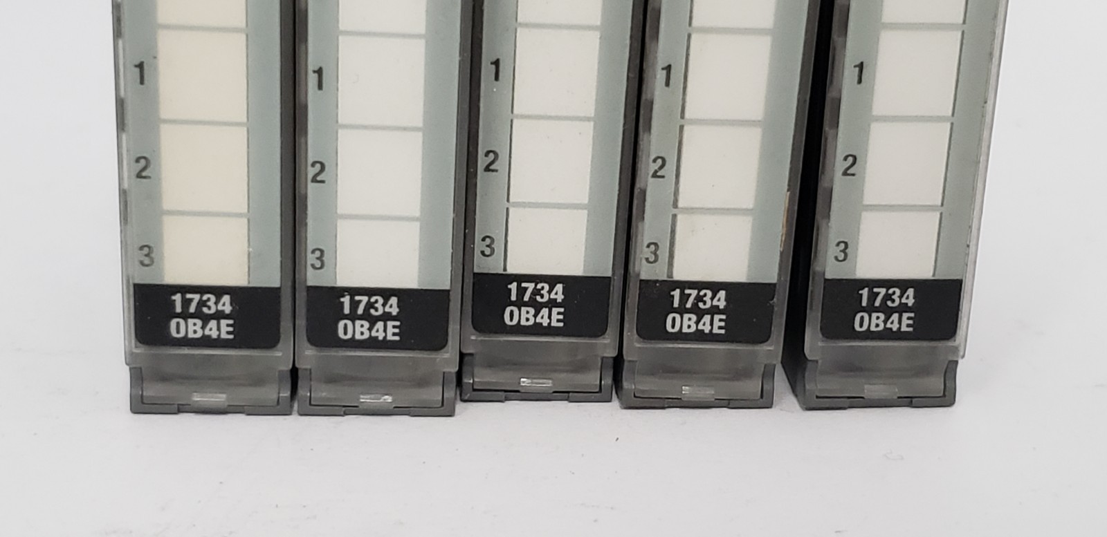 ALLEN BRADLEY 1734OB4E OUTPUT MODULE, POINT I/O, 24VDC (LOT OF 5)