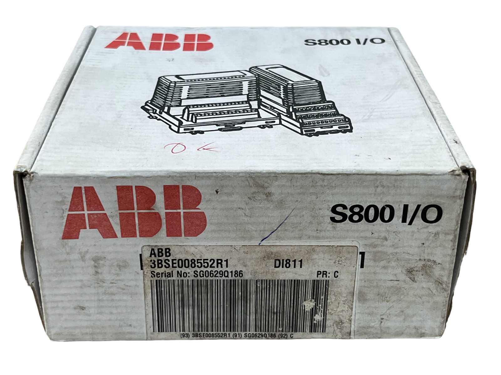 ABB 3BSE008552R1 DI811 Digital Input Module