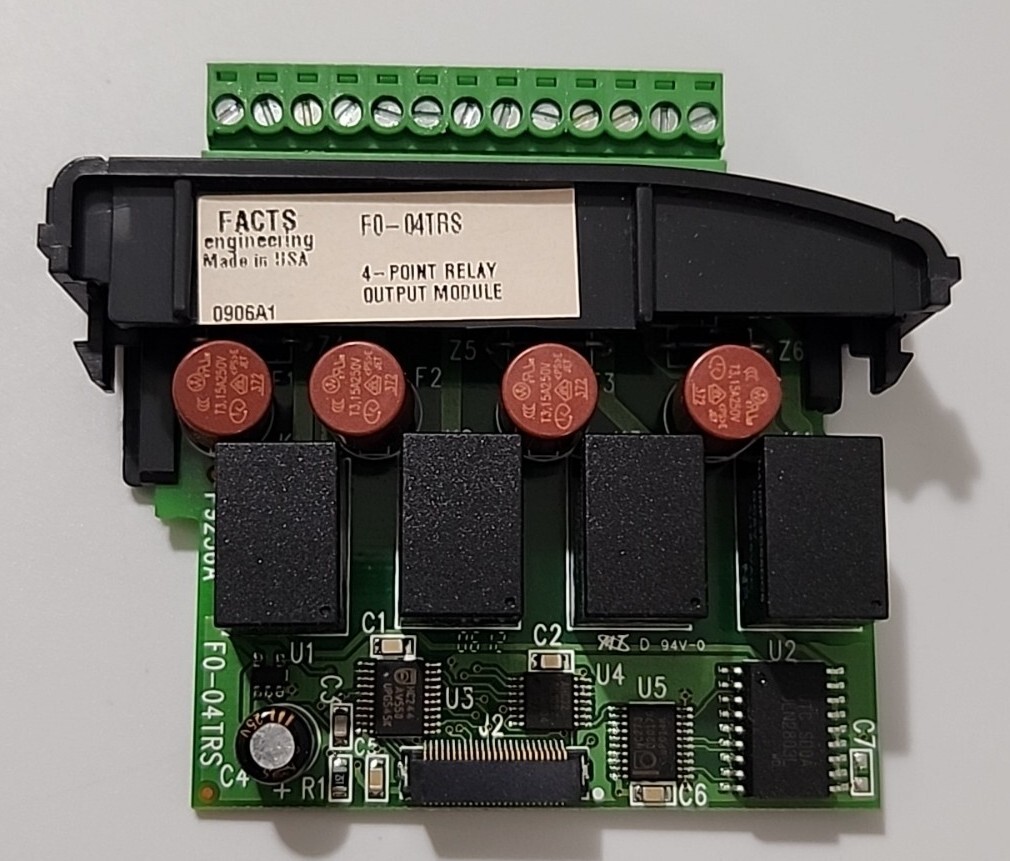 *BRAND NEW* Facts Engineering F0-04TRS 4-Point Relay Output Module + Warranty!