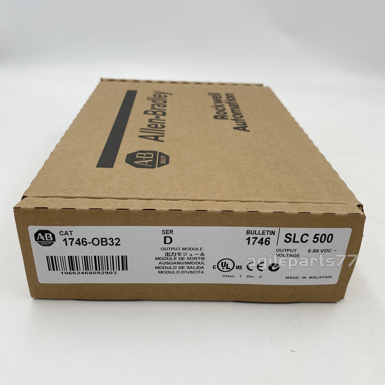 AB 1746-OB32 Allen-Bradley SerD SLC500 Output Module New factory Sealed 1746OB32