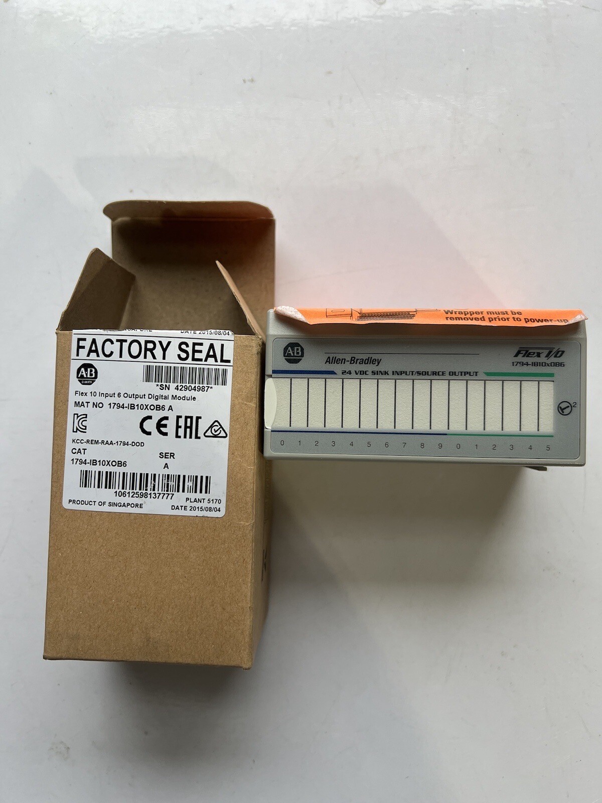 New Opened Box AB 1794-IB10XOB6 SER A Flex I/O Digital Combination Module