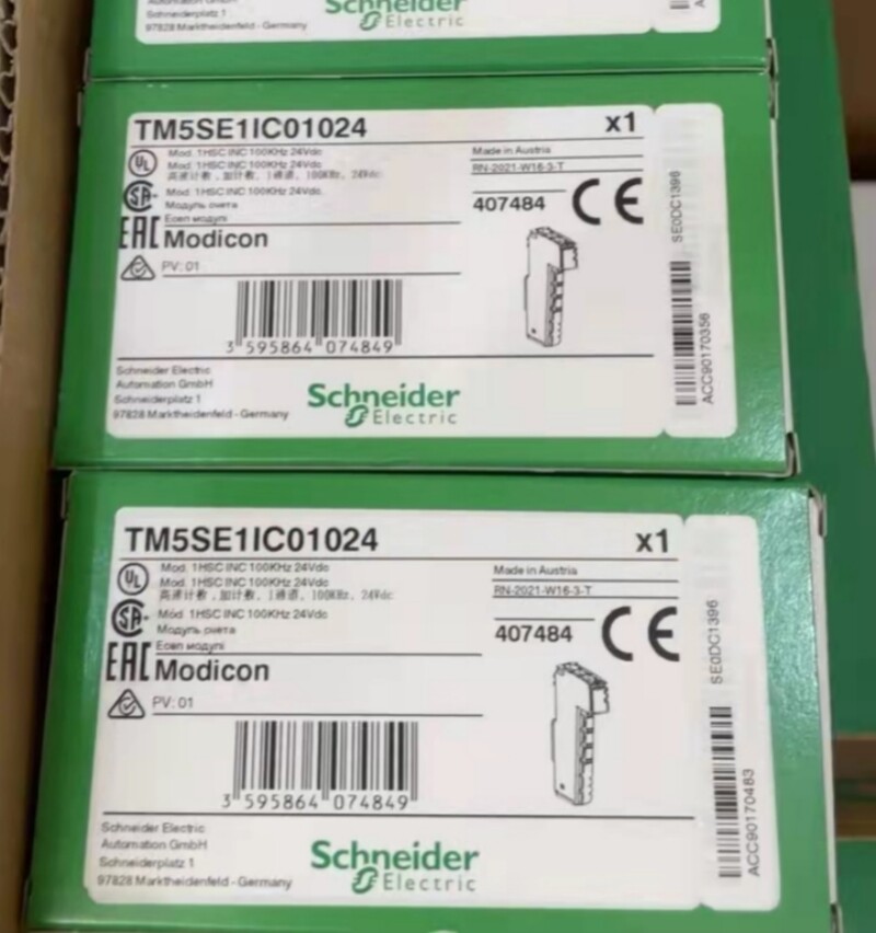 1pcs Schneider TM5SE1IC01024 I/O module 1 HSC incremental – 100 KHz