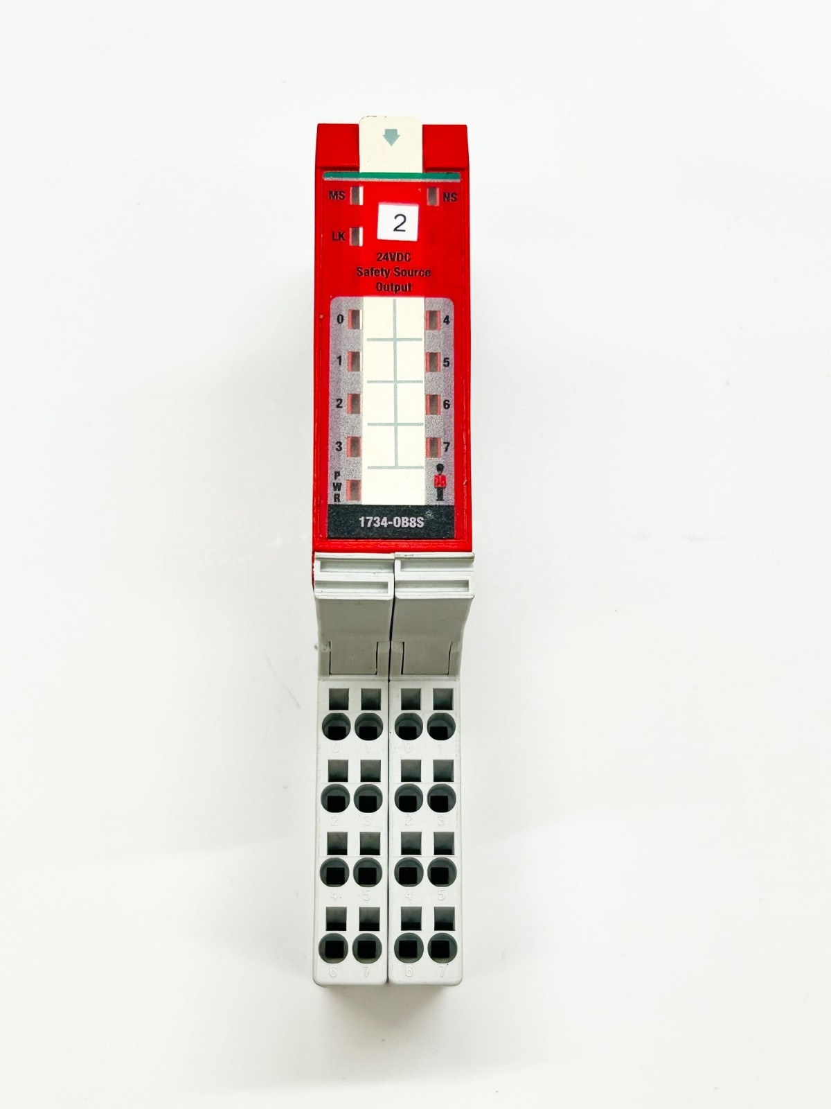 Allen Bradley 1734-OB8S POINT Guard I/O Safety Output Module w 1734-TOPS Base