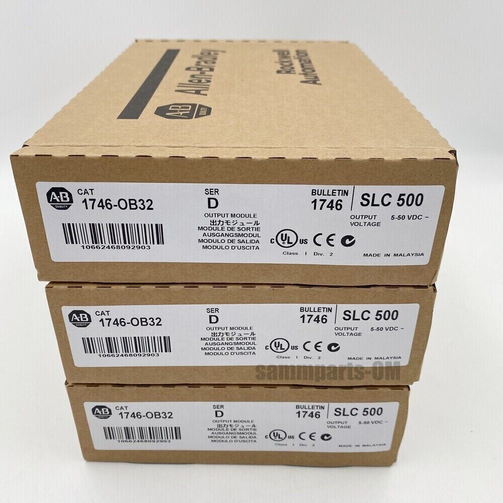 New Factory Sealed AB 1746-OB32 / D SLC 500 PLC Output Module 1746OB32