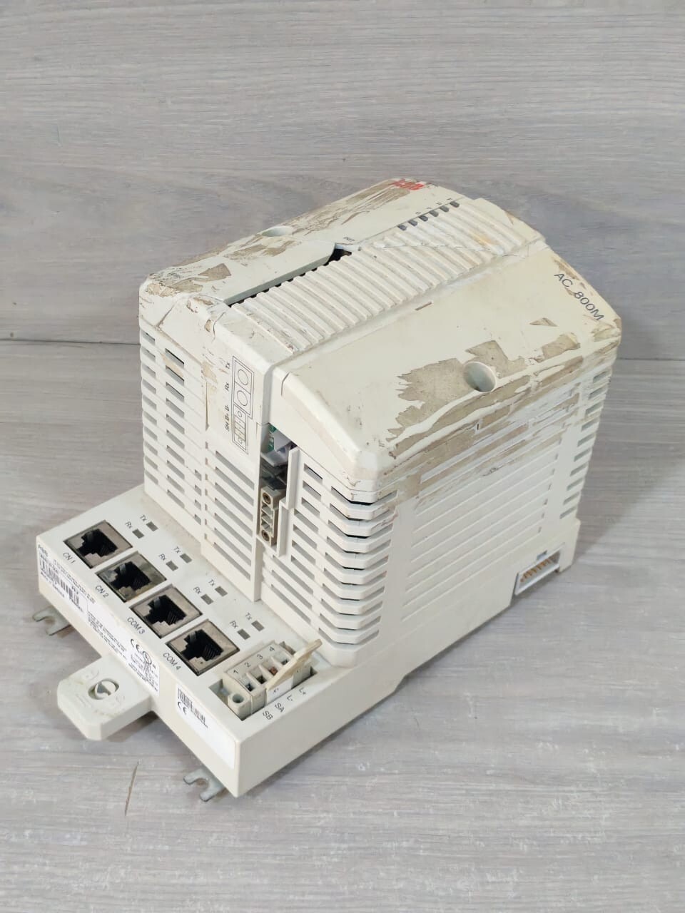 ABB PM860 Processor Unit with Base PM860K01 3BSE018100R1 BROKEN FRAME
