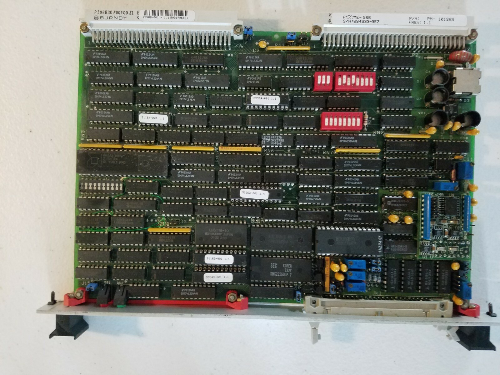 Xycom FAIN XVME-566 Fast Analog Input Card 100kHz 32-Channel VBEbus