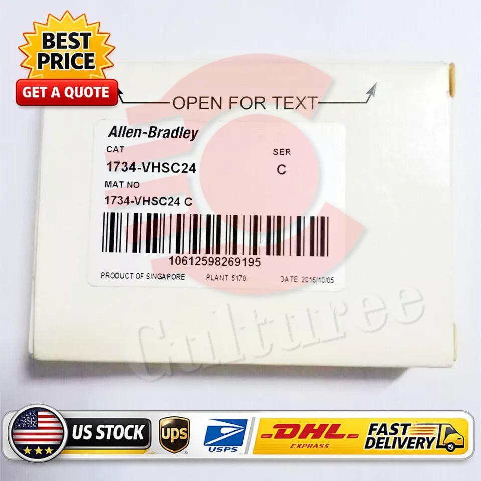 NEW Sealed Allen-Bradley 1734-VHSC24 Point I/O Very High Speed Counter Module