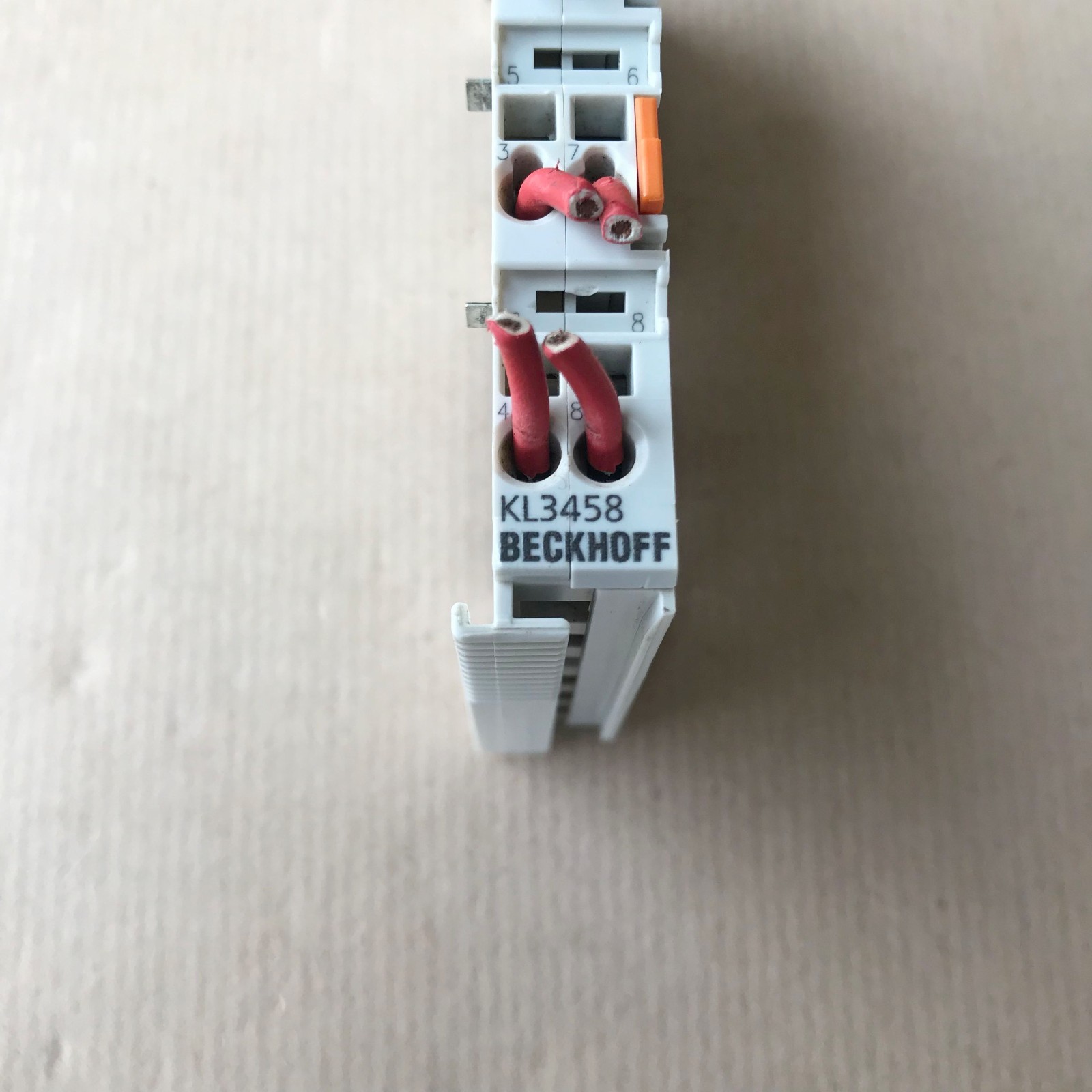 BECKHOFF KL3458 ANALOG INPUT MODULE 8-CHANNEL