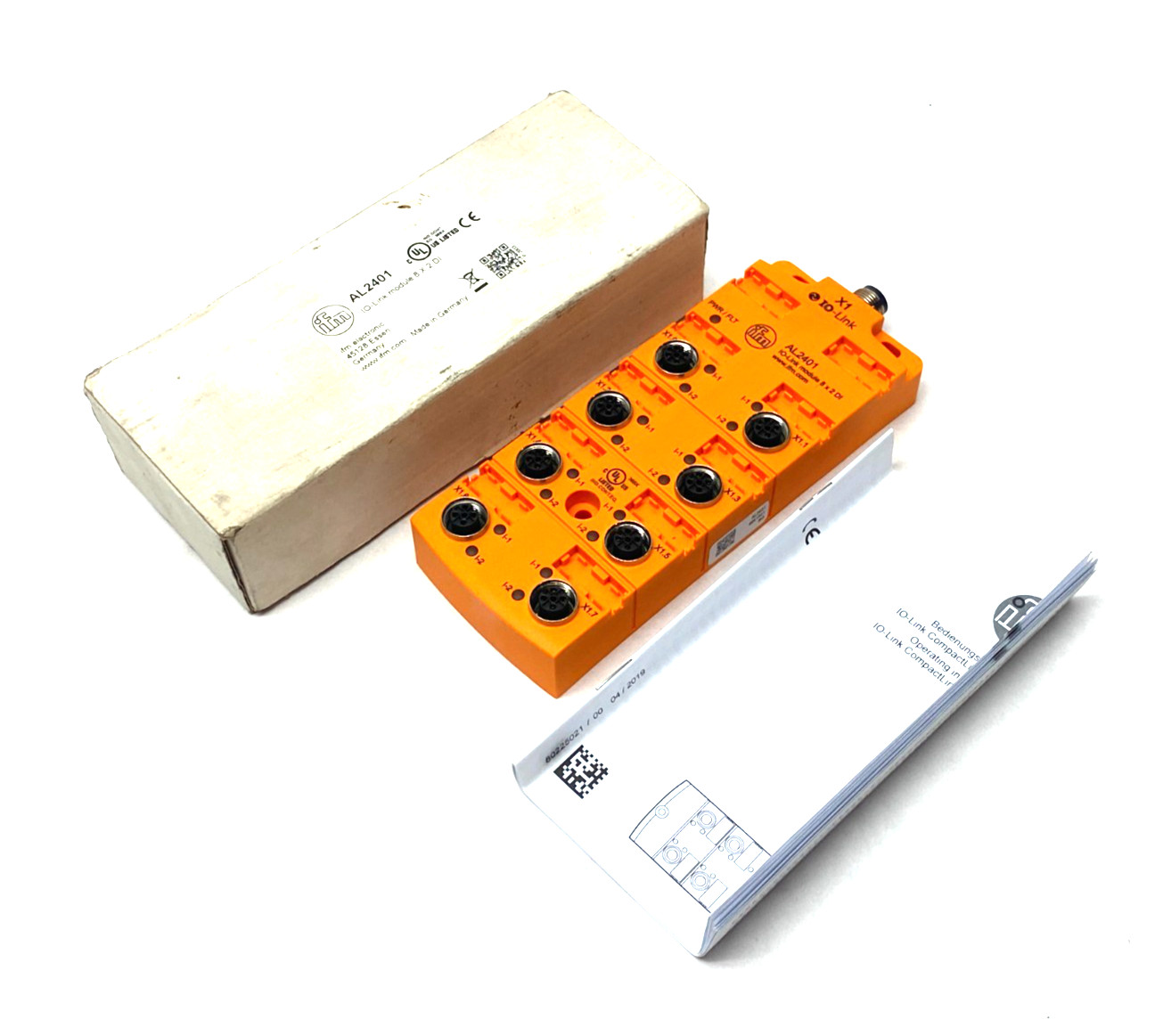 Ifm AL2401 CompactLine Module, IO-Link module 8 x 2 DI IP 67