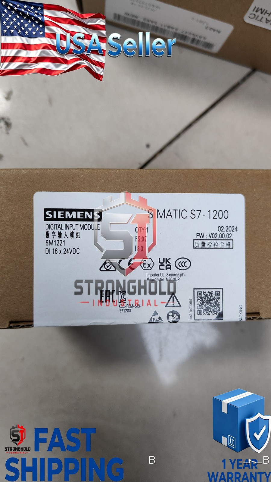 Refurbished IN BOX Siemens 6ES7221-1BH32-0XB0 fast ship