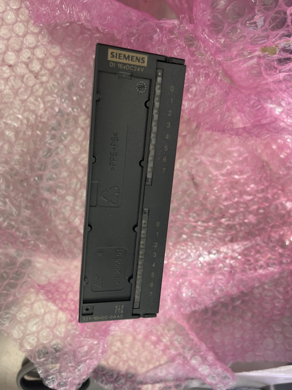 Siemens 6ES7321-1BH02-0AA0 Simatic S7-300 SM 321 16 DI 24VDC Good Condition AsIs