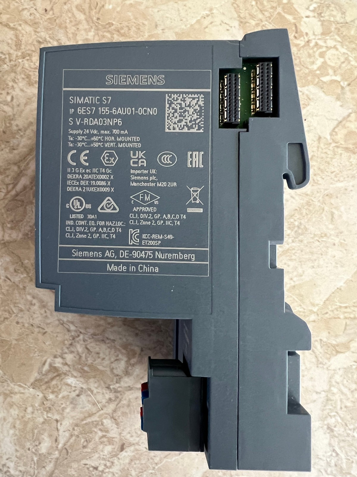 SIEMENS 6ES7155-6AU01-0CN0 SIMATIC ET 200SP Interface Module *USED*