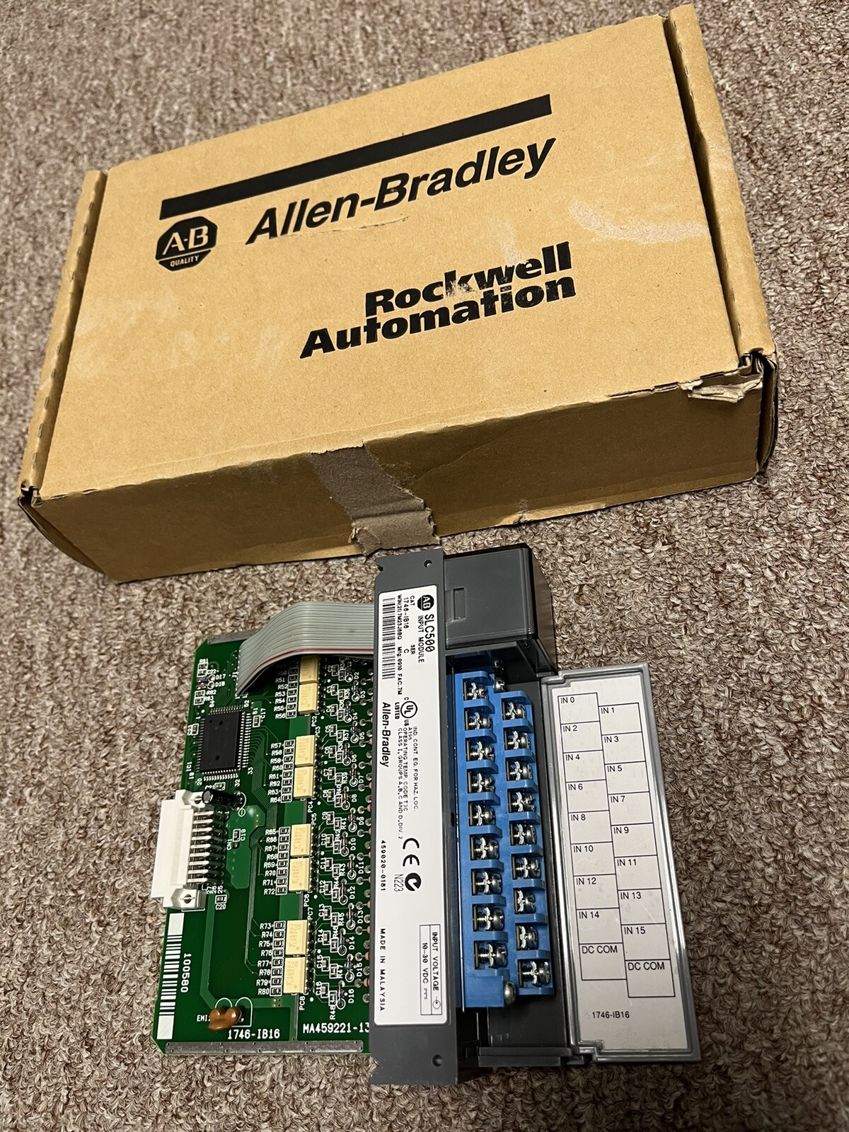 Allen-Bradley 1746-IB16 Series C, PLC Input Module