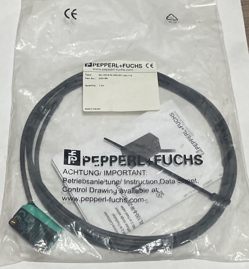 Pepperl Fuchs ML100-8-W-200-RT/102/115 Photoelectric Switc