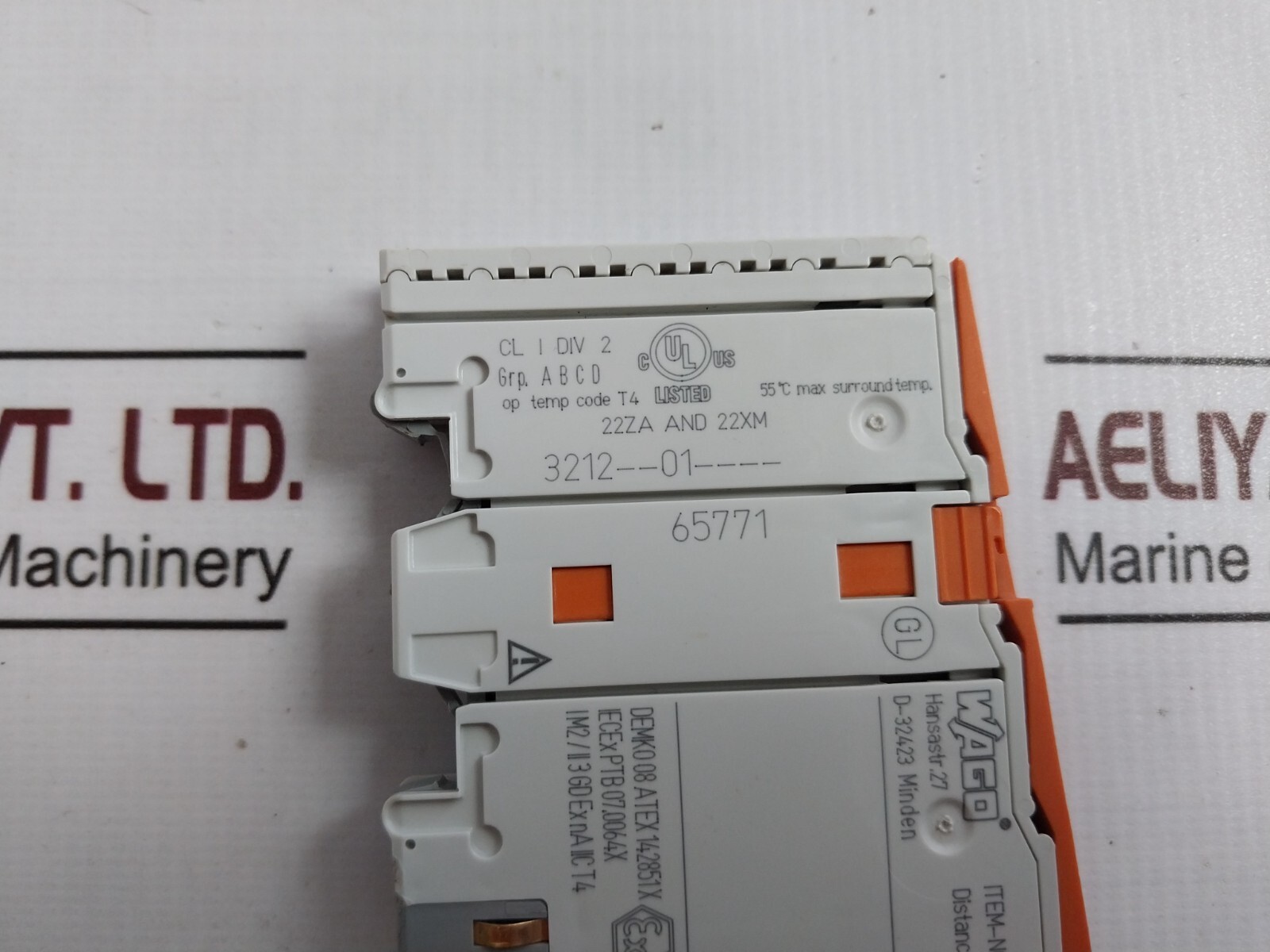 WAGO 750-616 Distance Module 55C DEMKO 08 ATEX 142851X IECEx PTB07.0064X