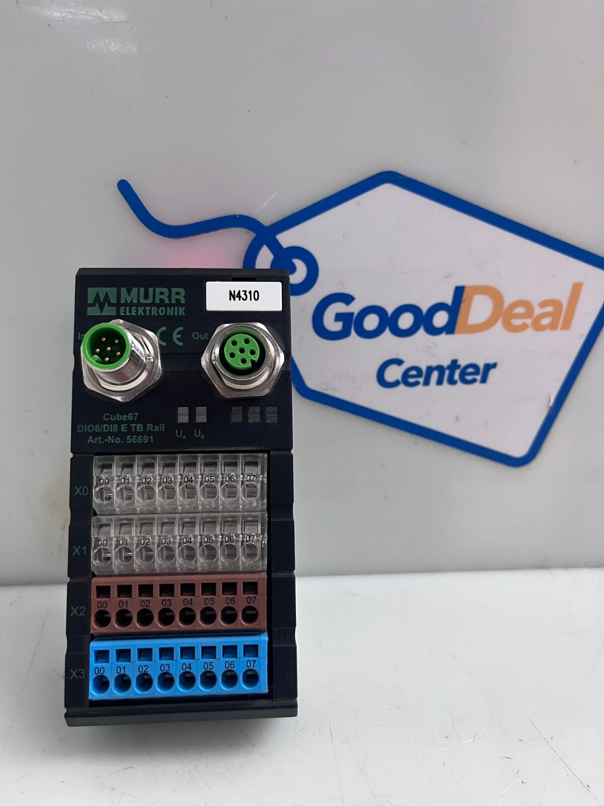 MURR ELEKTRONIK DIO8/DI8 E TB Rail Module Cube 67 Digital Analog 56691