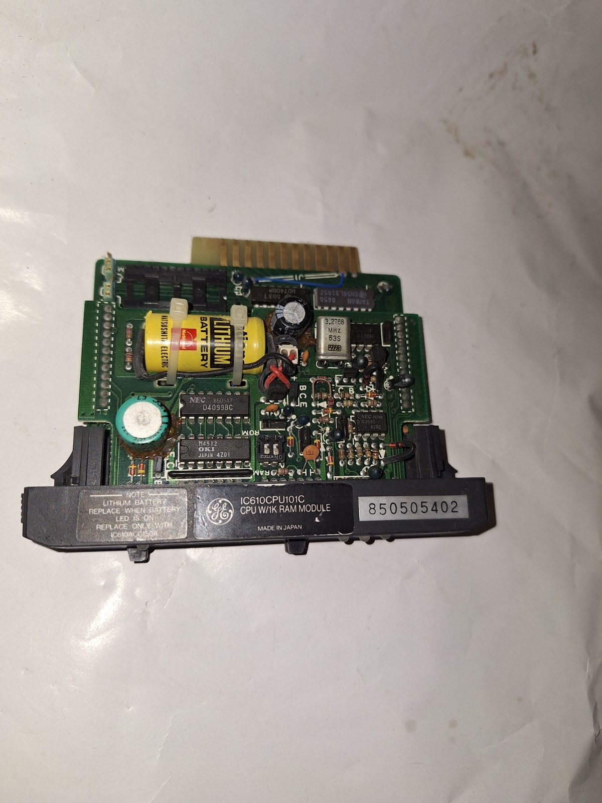 NEW GENUINE GE FANUC IC610CPU101C CPU W/ 1K RAM MODULE, NEW OTHER