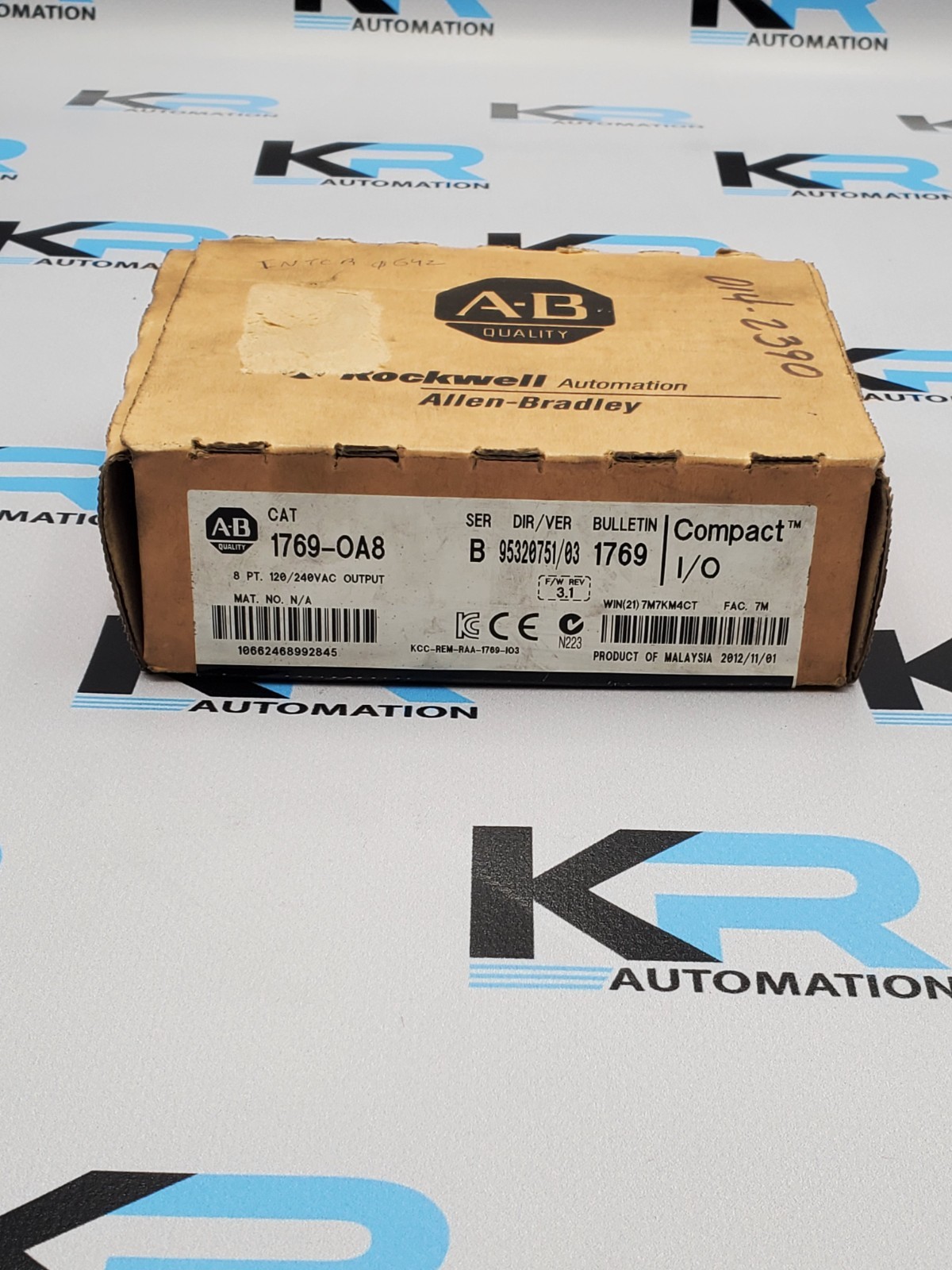 Surplus Pre-Owned Allen Bradley 1769-OA8 Compact I/O Output Module