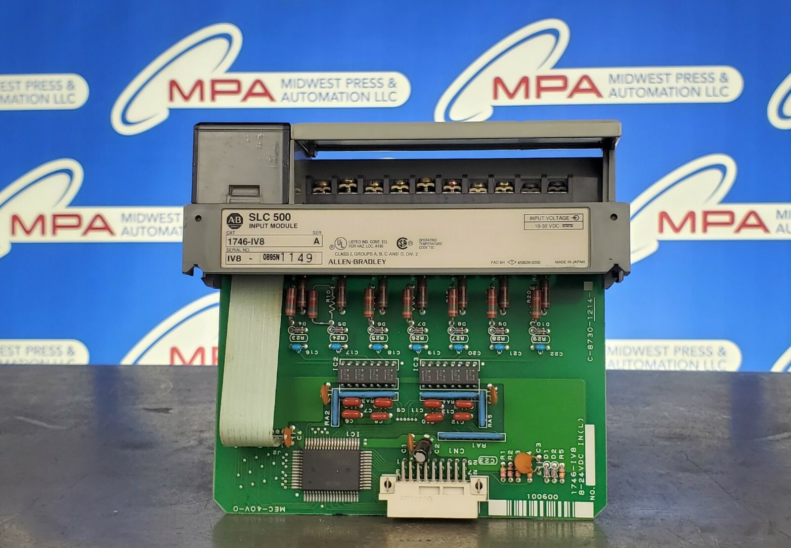 Allen-Bradley CAT 1746-IV8 Ser. A Input Module SLC500