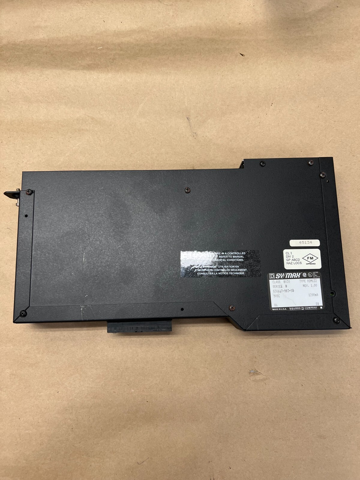 Square D ROM122 Series B SY/MAX Analog Output Module