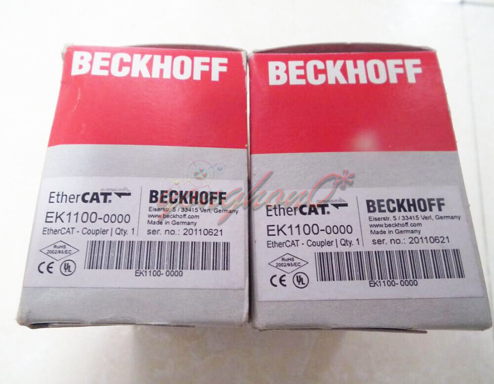 1PC New BECKHOFF ETHERCAT COUPLER EK1100 EK1100-0000