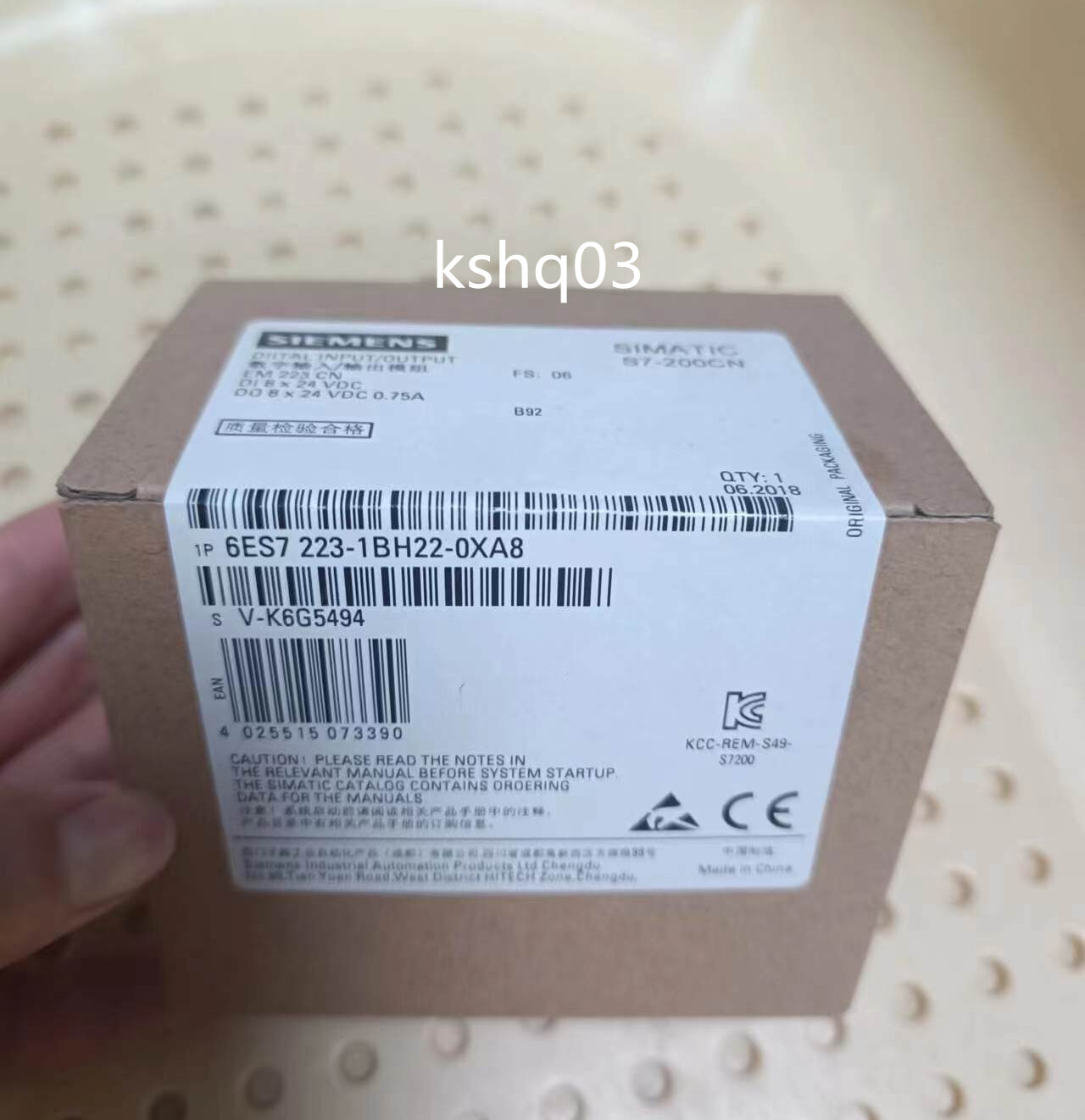 1pc new Siemens 6ES7221-1BH22-0XA8 6ES7 221-1BH22-0XA8 fast delivery