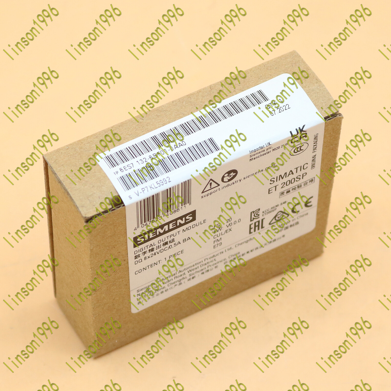 Siemens 6ES7 132-6BF01-0AA0 ET 200SP New Digital Output Module 1 Year Warranty