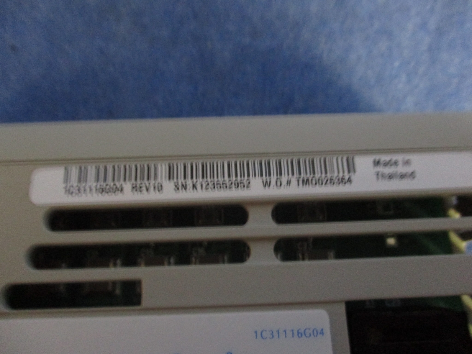 Ovation Analog Input Module 1C31116G04 REV 10 1 Year Warranty