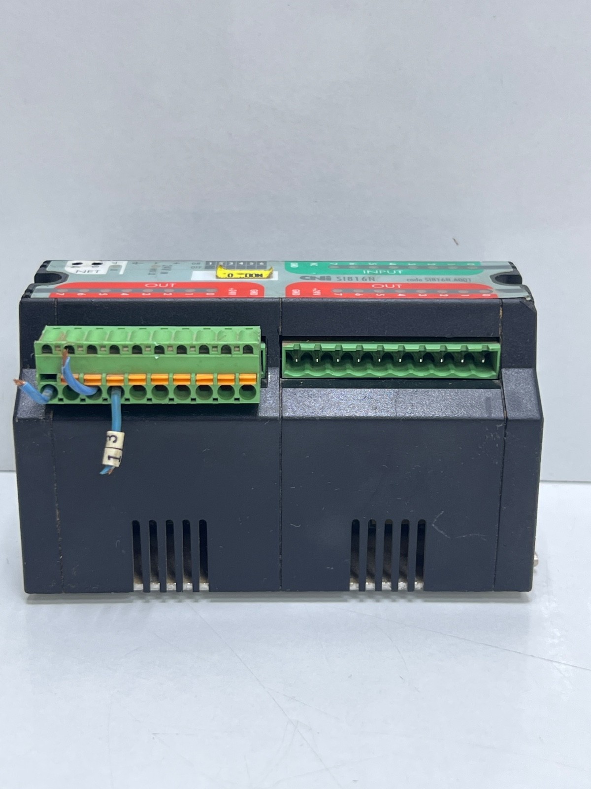 CNI SI816N INPUT/OUTPUT PLC MODULE 24V DC USED SI816N.A001
