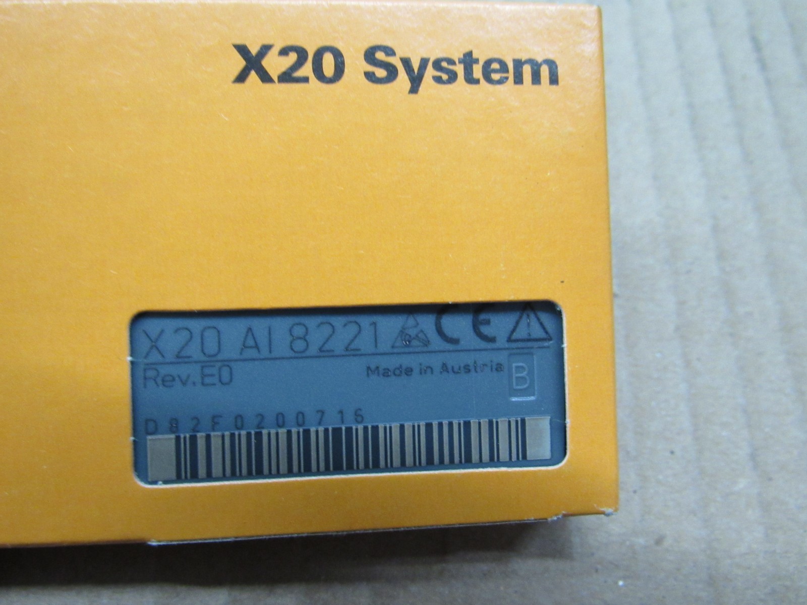B & R input module X20AI8221 X20 system X20 AI 8221
