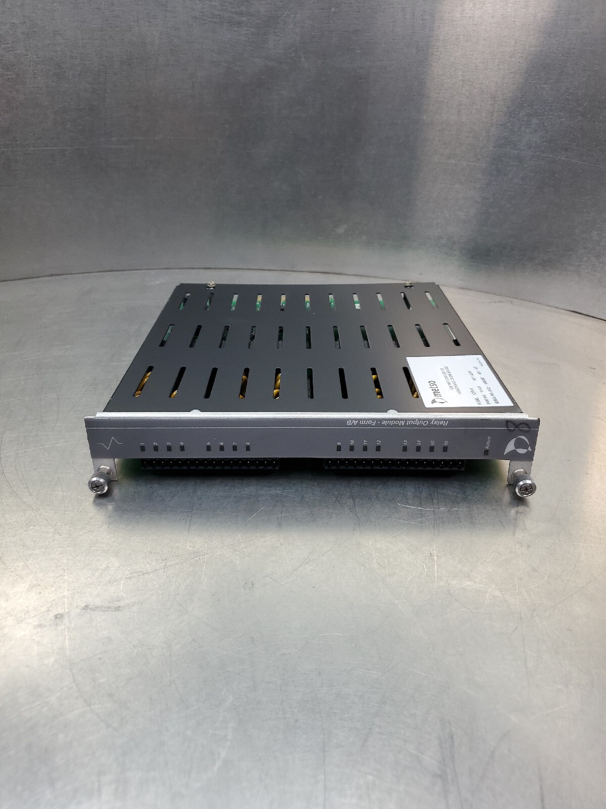 VALMET METSO IOP351 REV A2/B1 RELAY OUTPUT MODULE – FORM A/B. 3F-4
