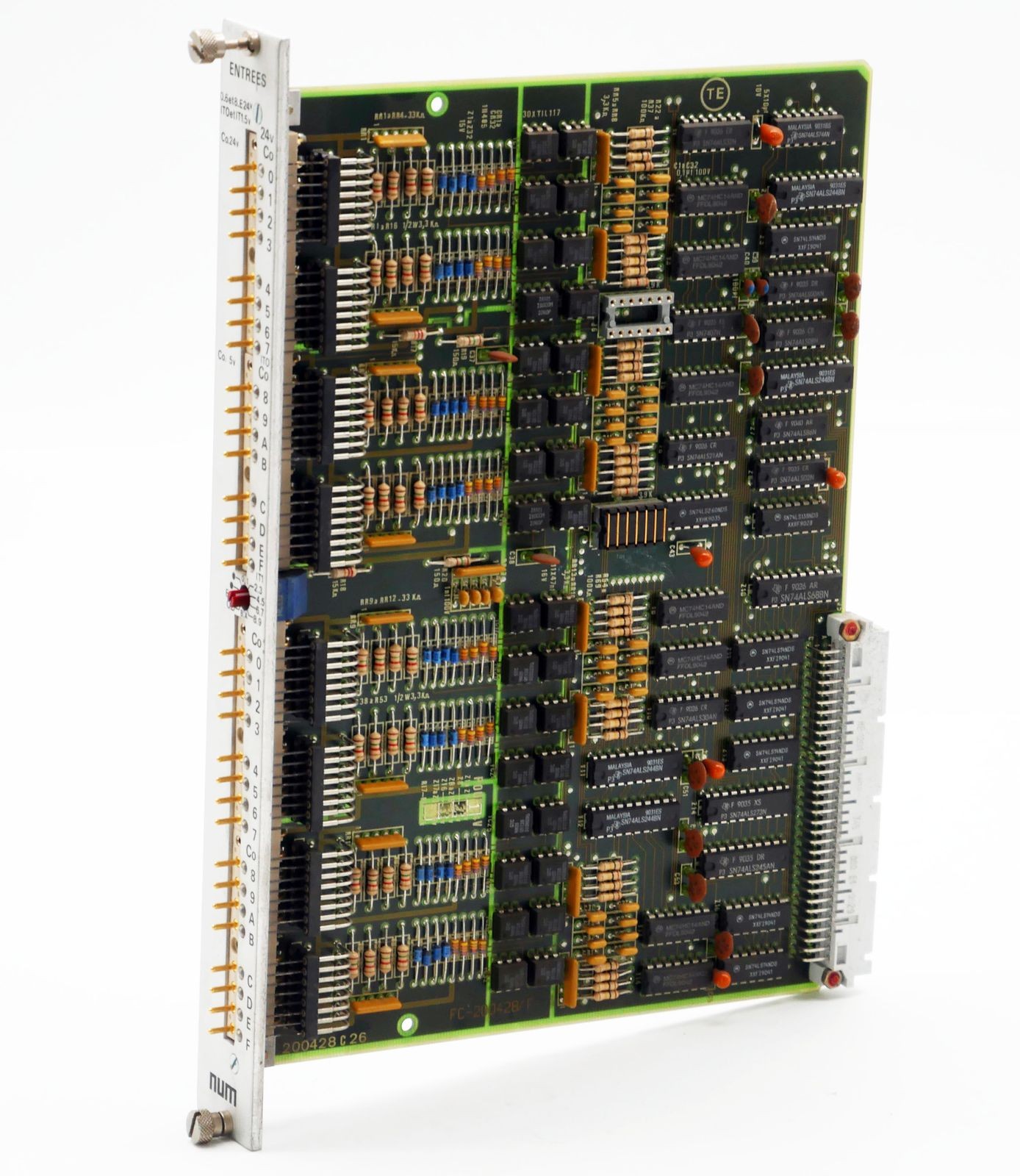 NUM ENTREES 0_6et 8_E24V ITOetIT1.5V FC-200428/F Digital Input Card -used-