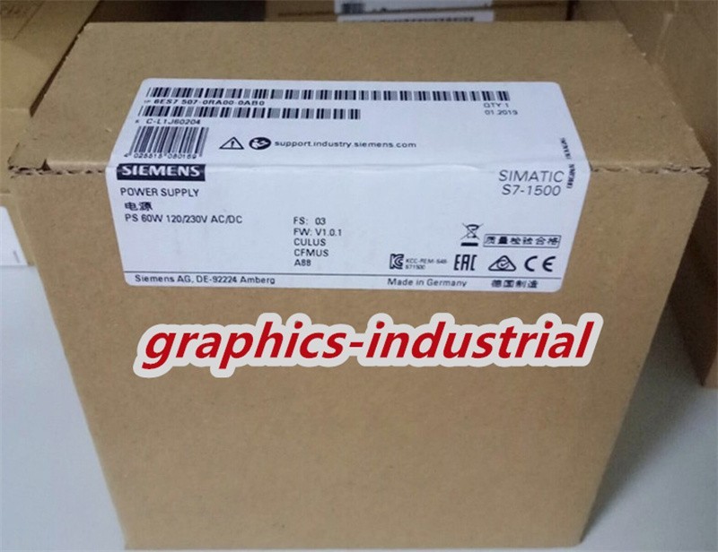 Original Siemens 6ES7 507-0RA00-0AB0/6ES7507-0RA00-0AB0 Module Expedited Ship