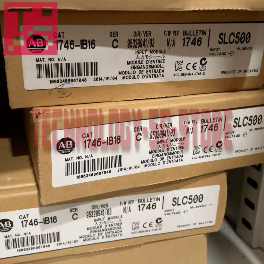 Allen-Bradley 1746-IB16 SER C Digital Input Module# 1pcs New In Box