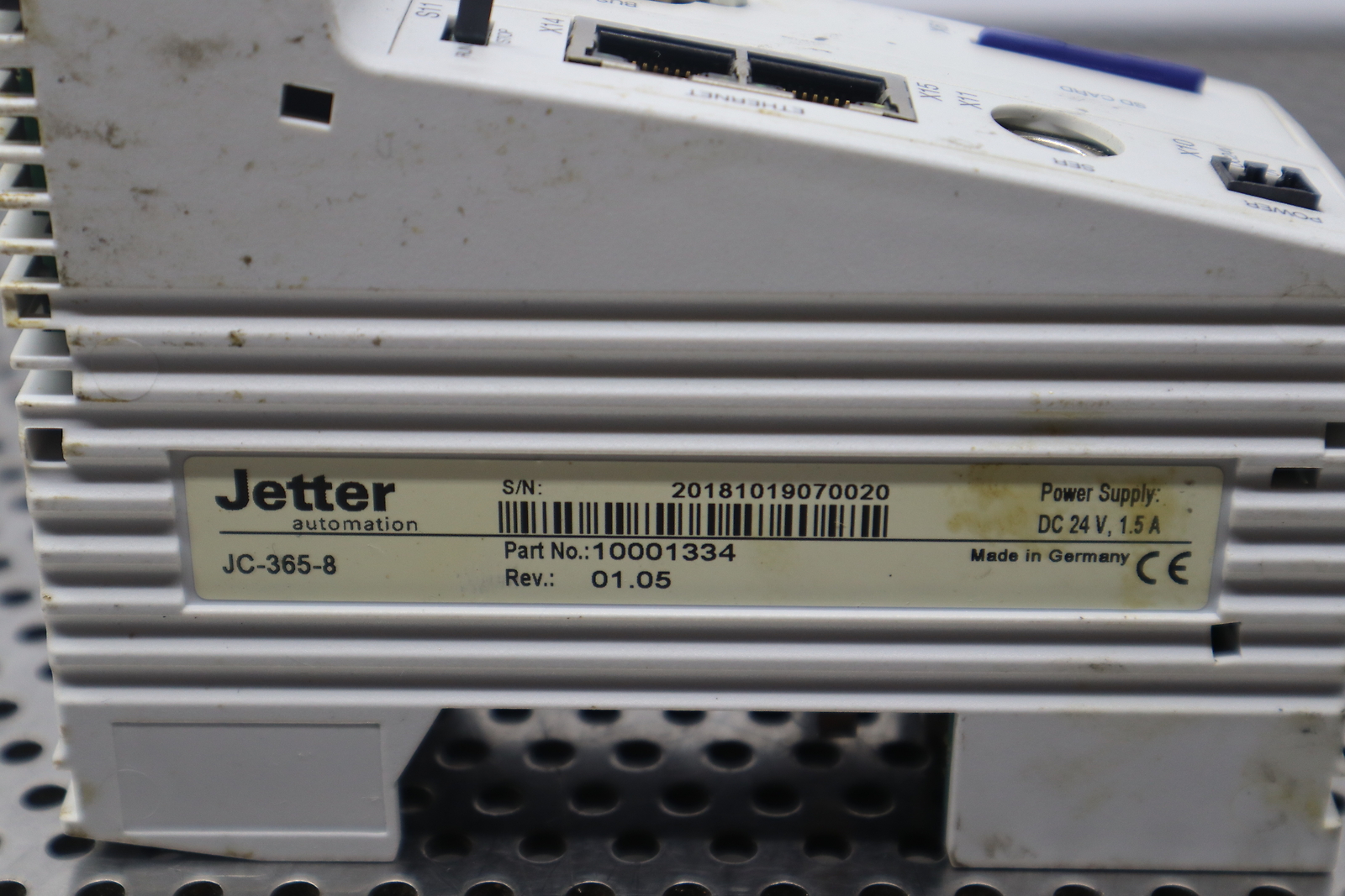 Jetter JC-365-4 10001331 Power Supply Module DC24V 1.5A Used With Warranty