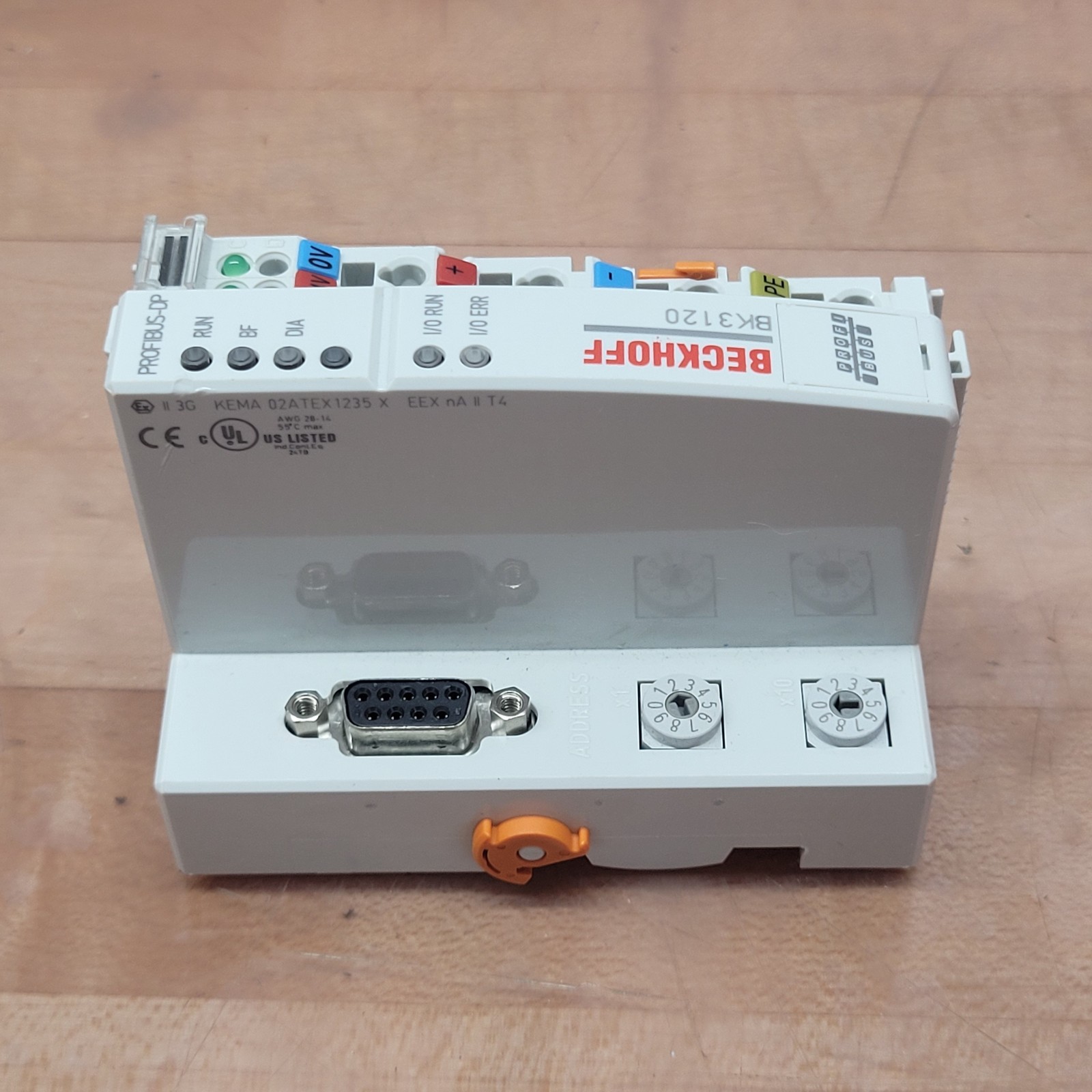 BeckHoff BK3120 Profibus-DP Bus Coupler – USED