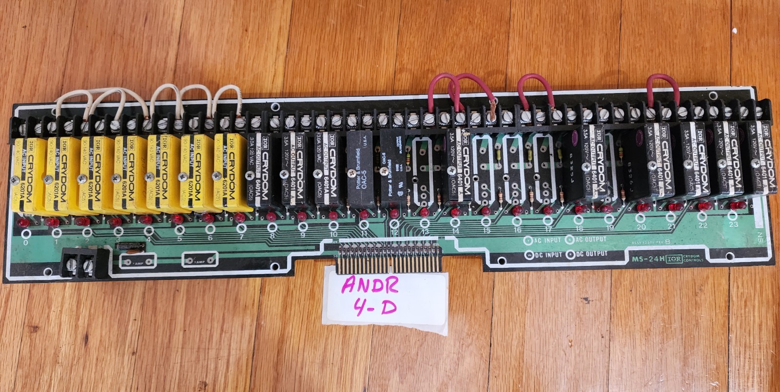 Crydom MS-24H Input/ Output Module Circuit Board