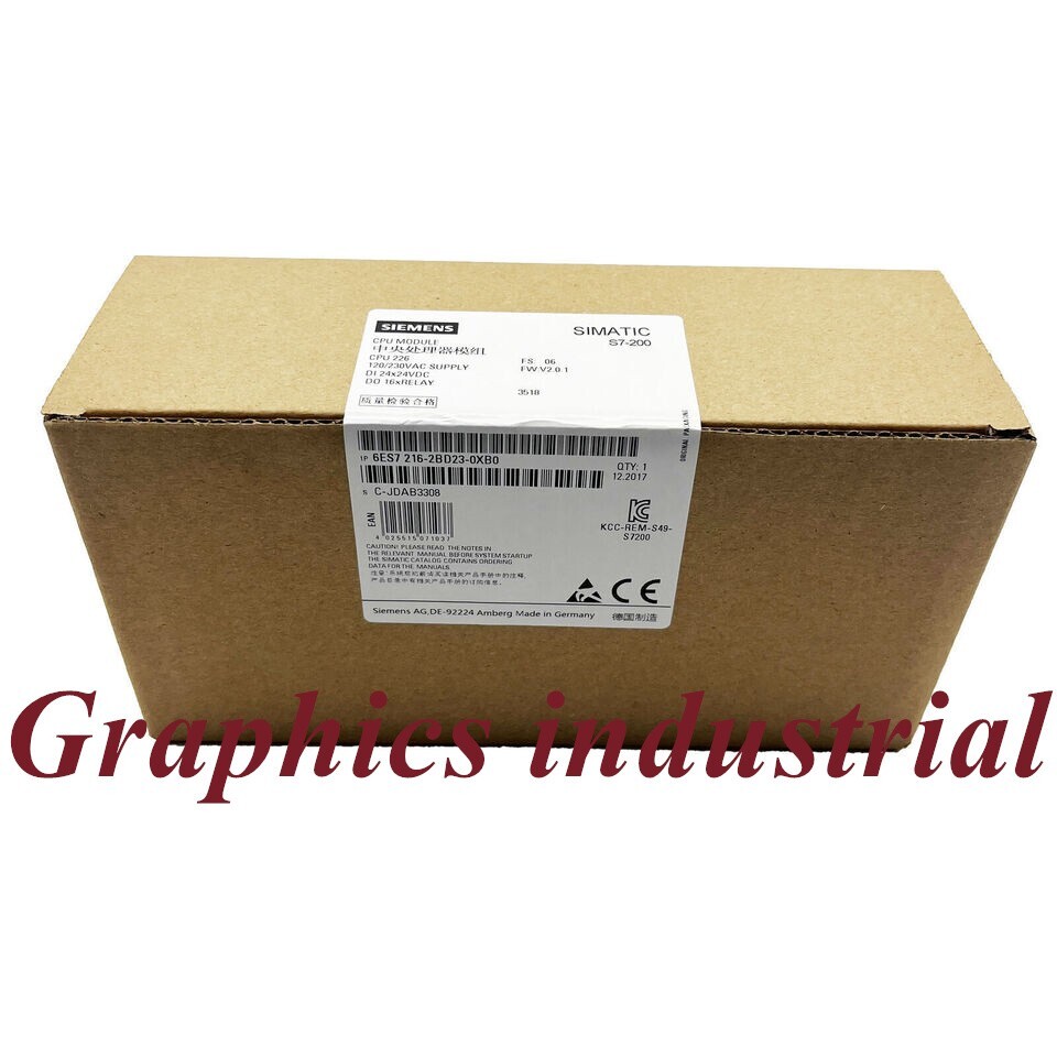 New Siemens 6ES7 216-2BD23-0XB0 6ES7216-2BD23-0XB0 PLC