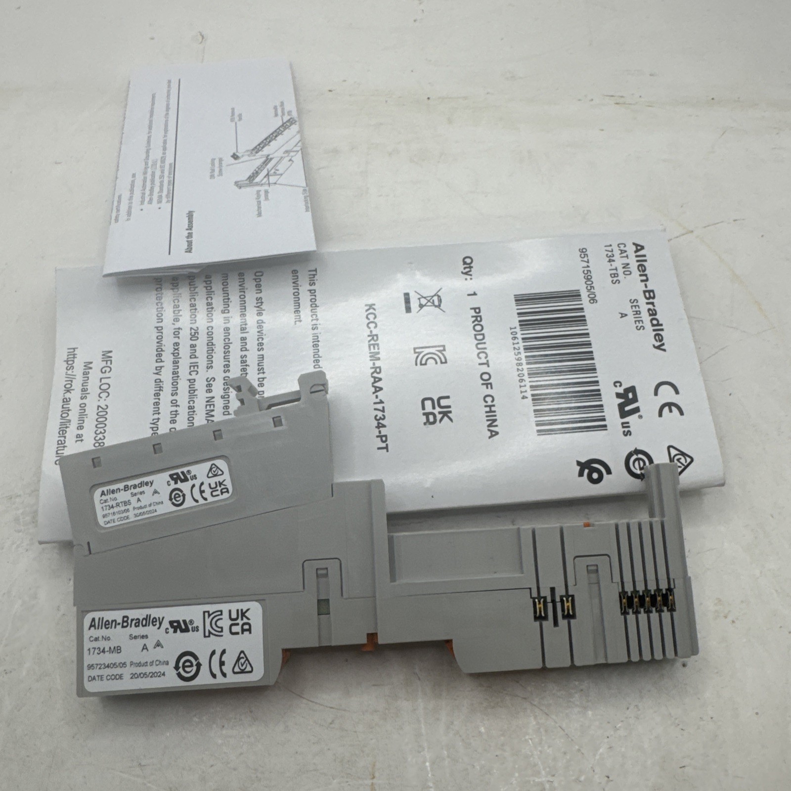 Allen Bradley 1734 -TBS Ser A / 1734 – RTBS New Open Box