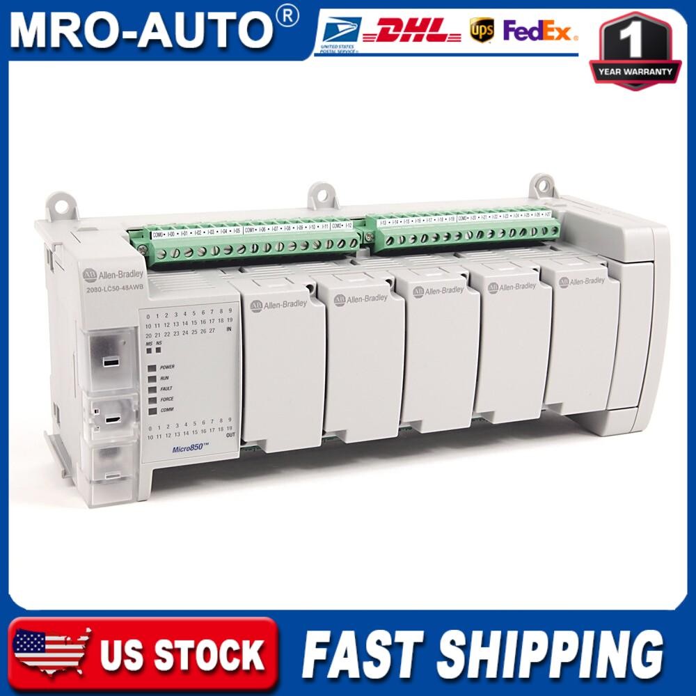 New Factory Sealed AB 2080-LC50-48AWB / A Micro850 48 I/O EtherNet/IP Controller