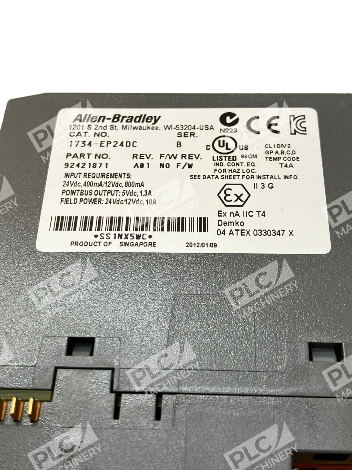 Allen Bradley 1734-EP24DC /B Expansion Power Unit (lot of 2)