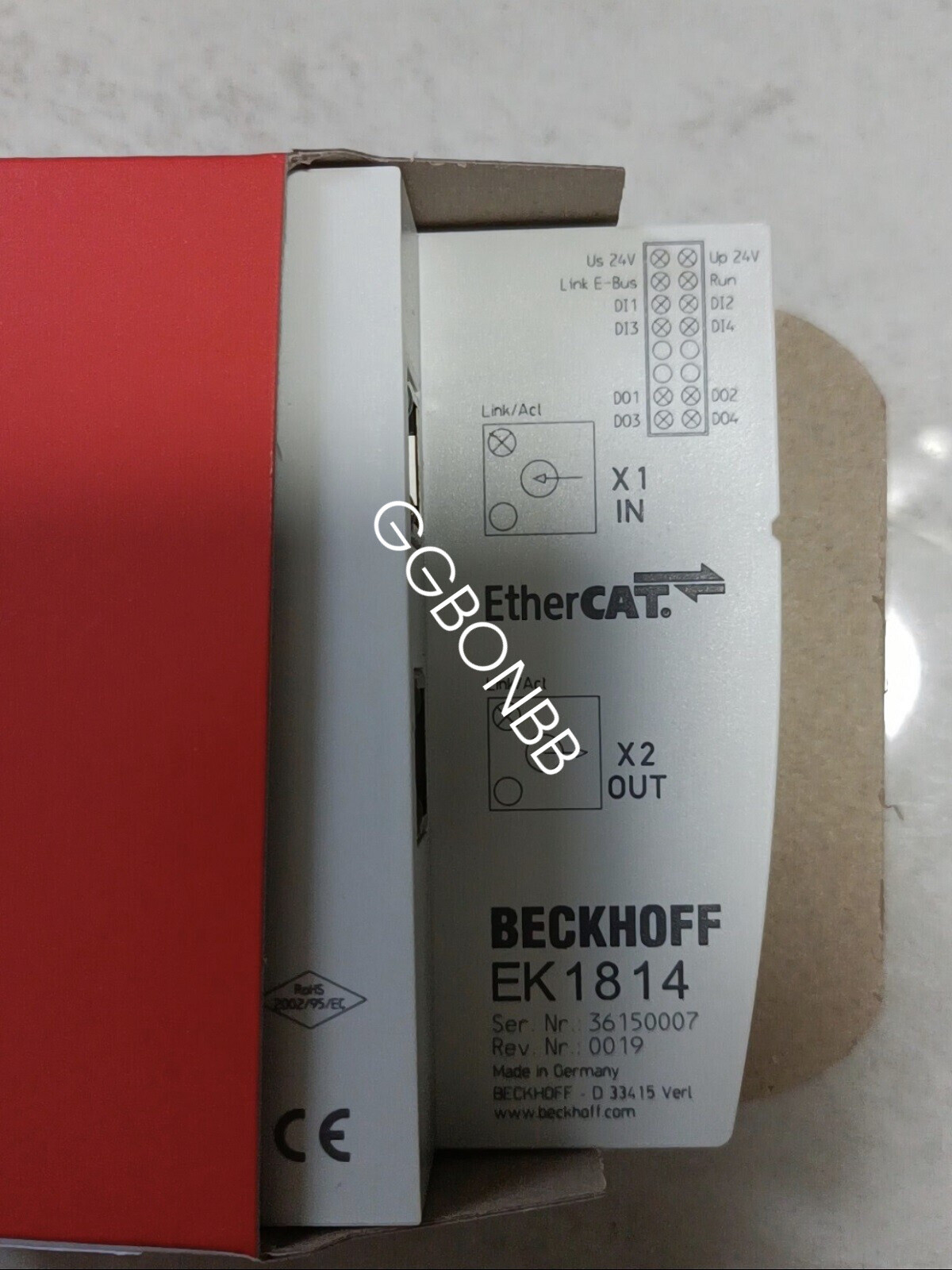 New Beckhoff EK1814 EK 1814 PLC module In Box FedEx or DHL or UPS