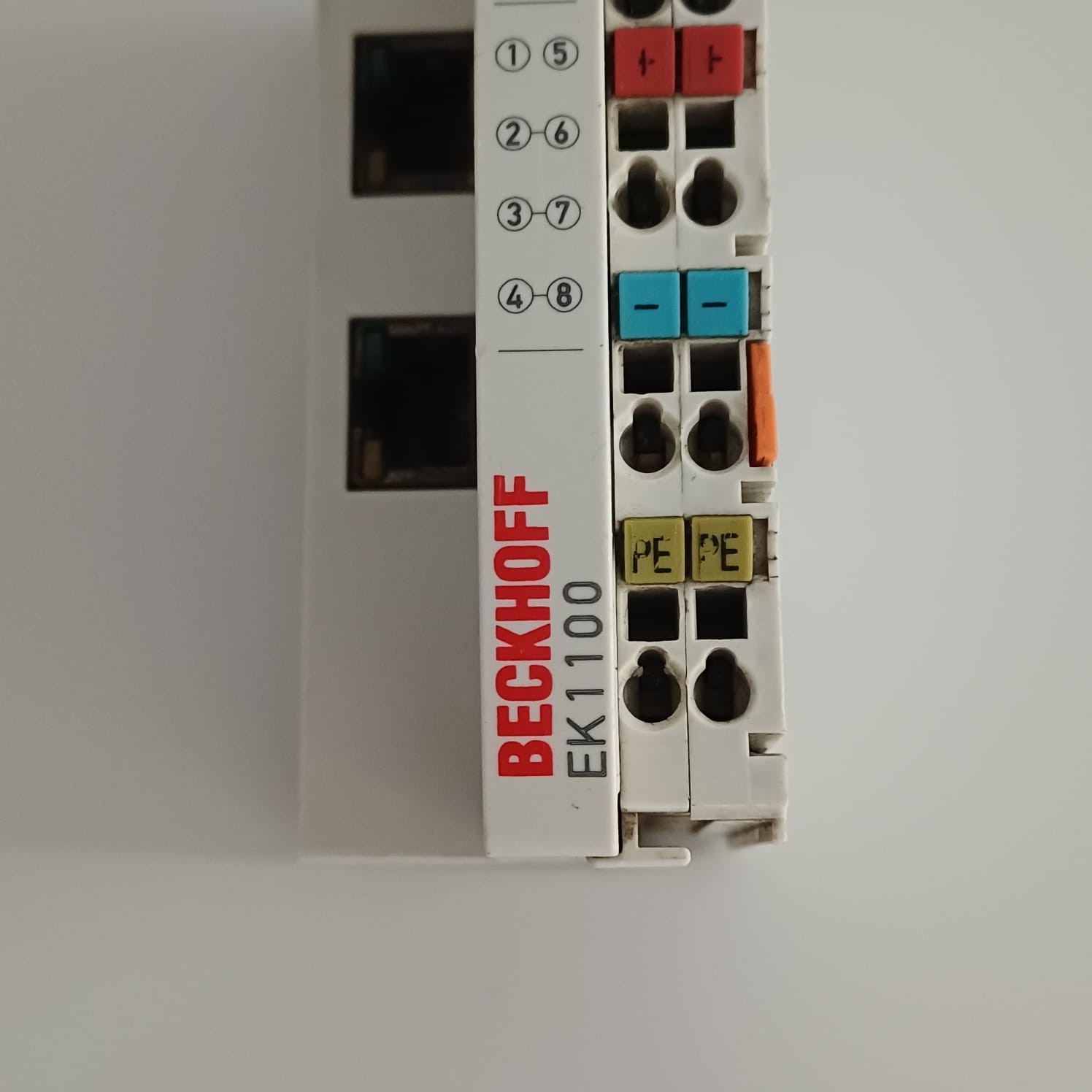 BECKHOFF EK1100 EtherCAT Bus Coupler Module Made in Germany Used