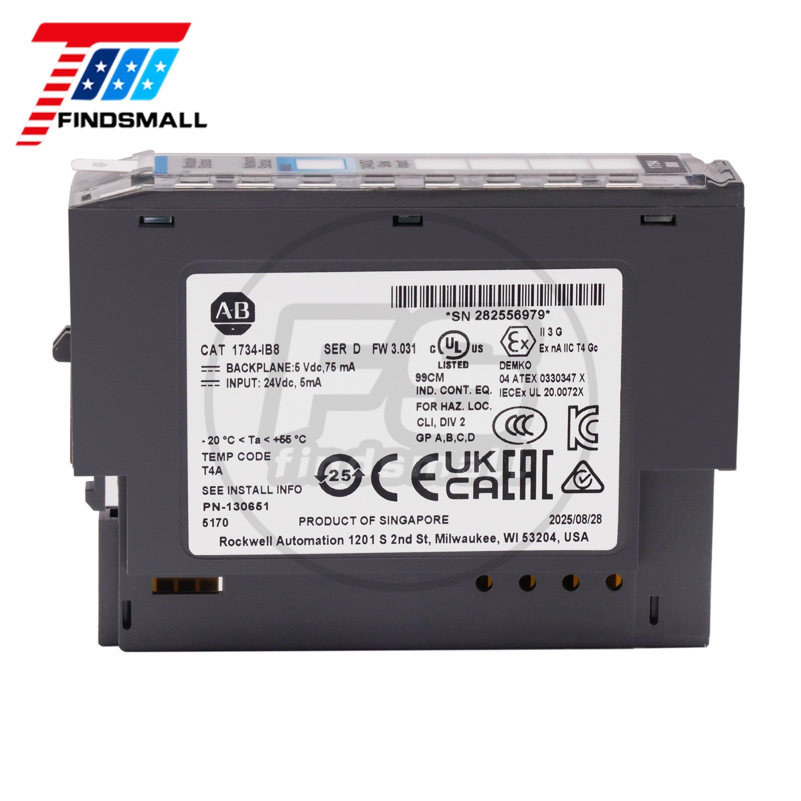Allen-Bradley 1734-IB8 AB 8Point Digital Input Module 1734IB8 NEW factory Sealed