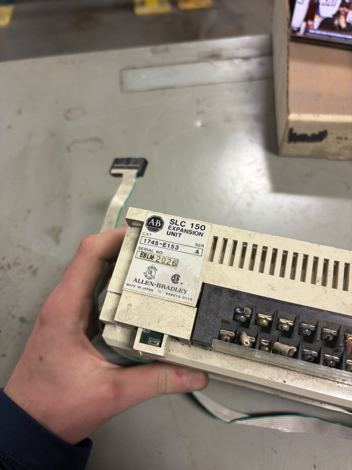 Allen Bradley 1745-E153 /A SLC 150 expansion unit 1745E153 USED