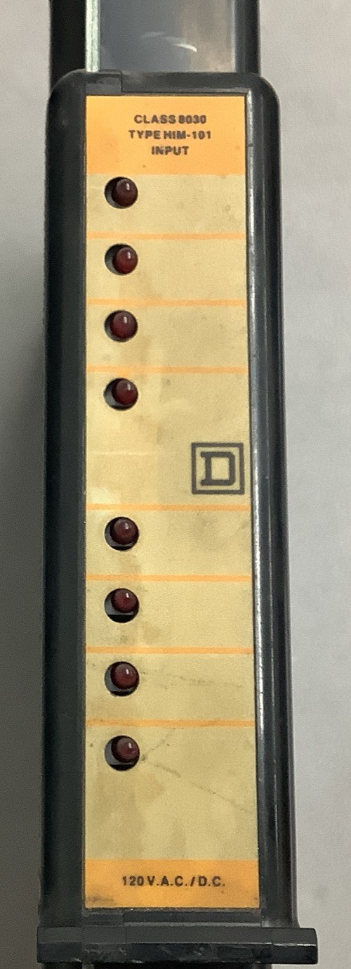 Lot of 6 Square D SYMAX 8030 SER A Input Module 120VAC HIM-101 (r13)