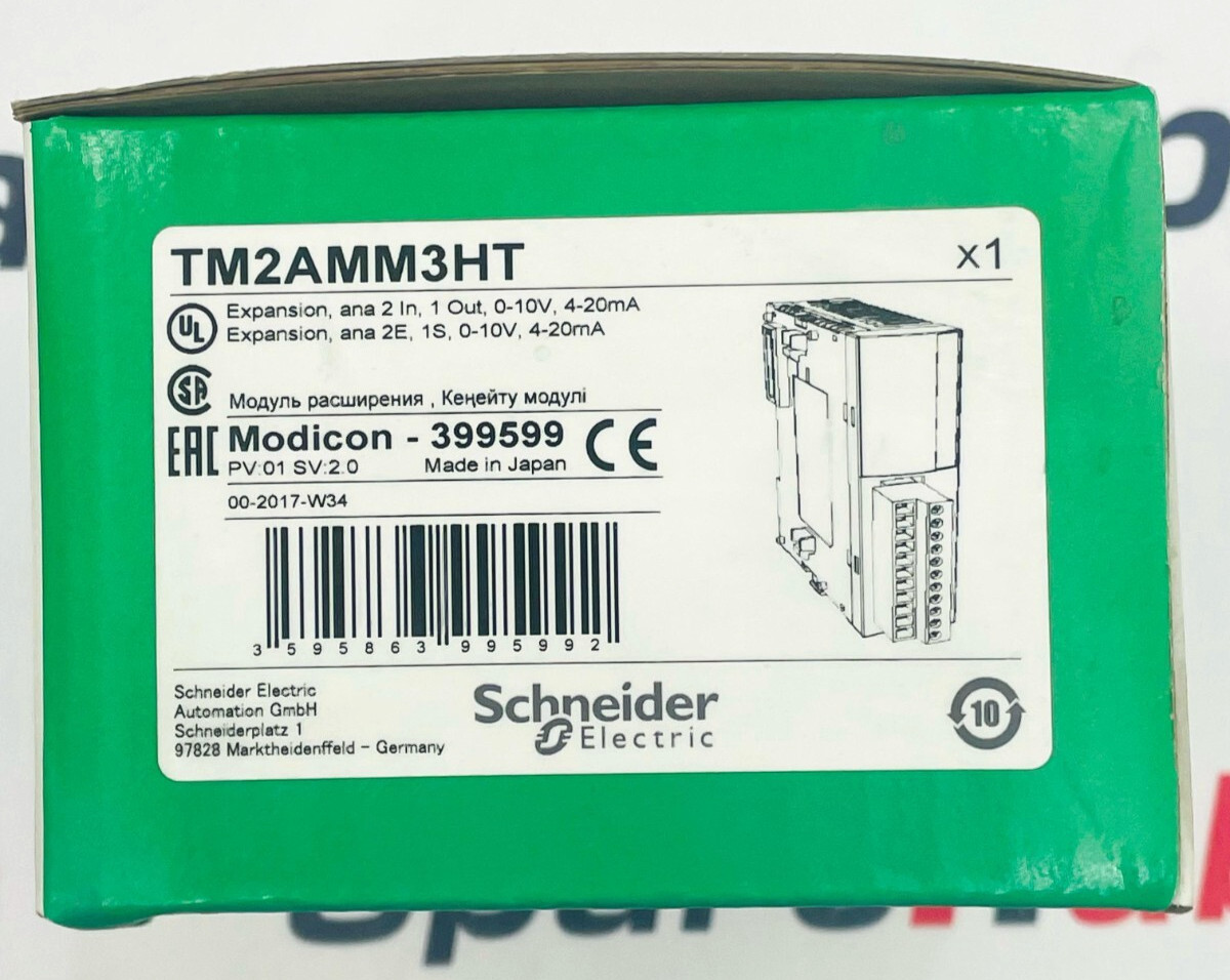 SCHNEIDER ELECTRIC TM2AMM3HT Analog Input Output Module